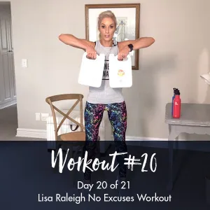 21 Day No Excuses Workout Programme | Day 20