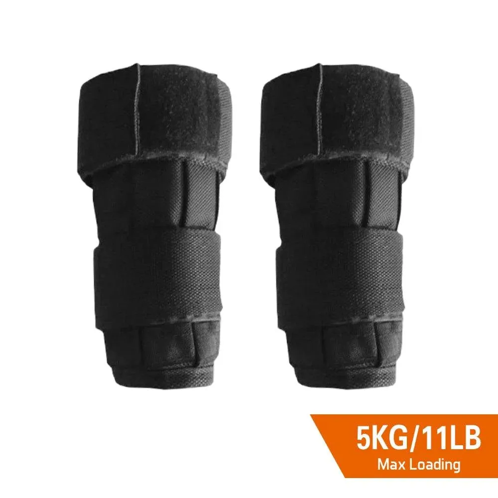 5/10kg Max Loading Adjustable Ankle Wrist Weighted Oxford Ankle Wrist Weight Exercise Weight Wraps Strength Training Fitness Gym