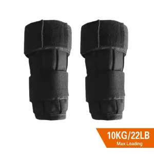 5/10kg Max Loading Adjustable Ankle Wrist Weighted Oxford Ankle Wrist Weight Exercise Weight Wraps Strength Training Fitness Gym