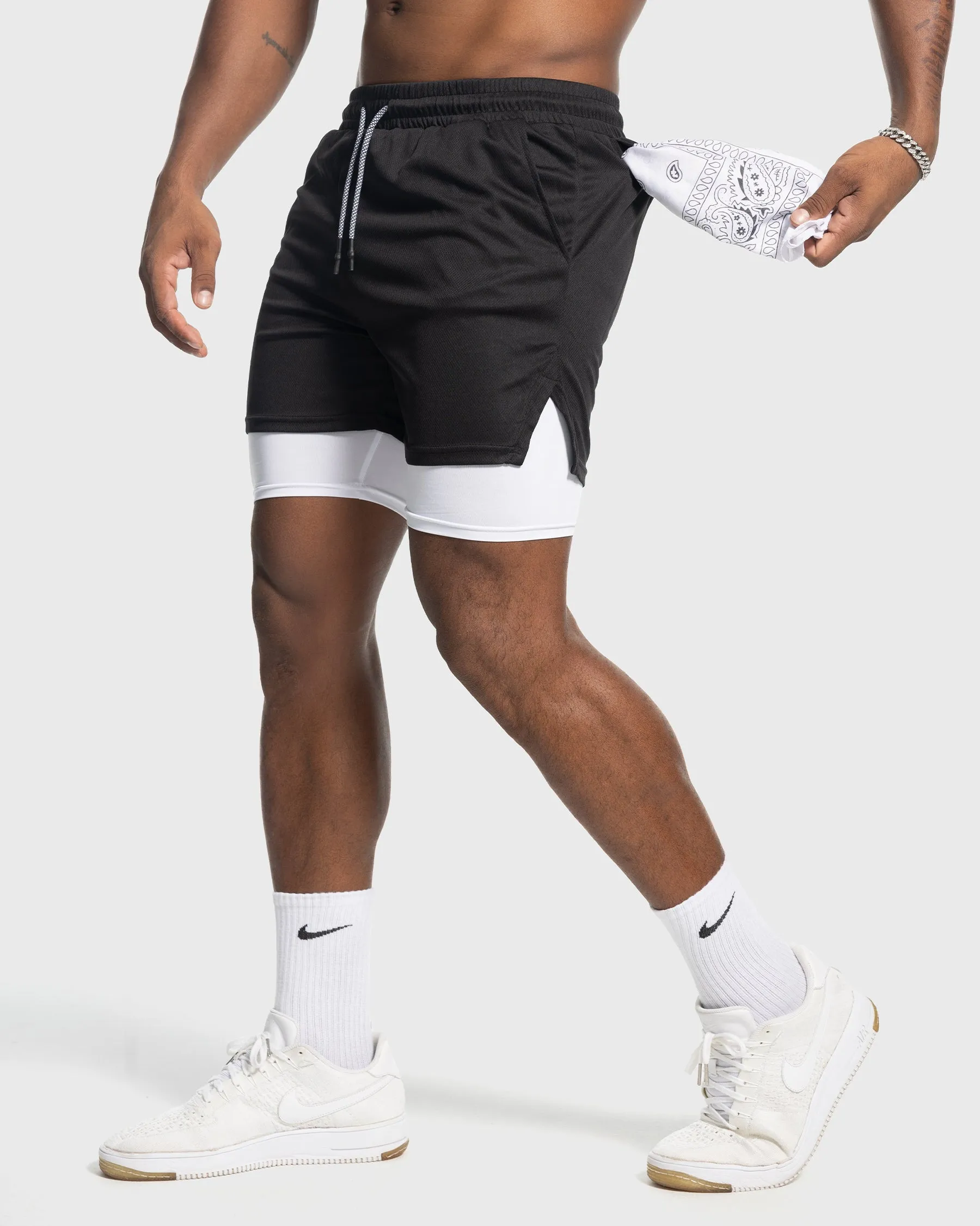 7" Kinetic Pocket Lined 2 in 1 Mesh Stretch Short