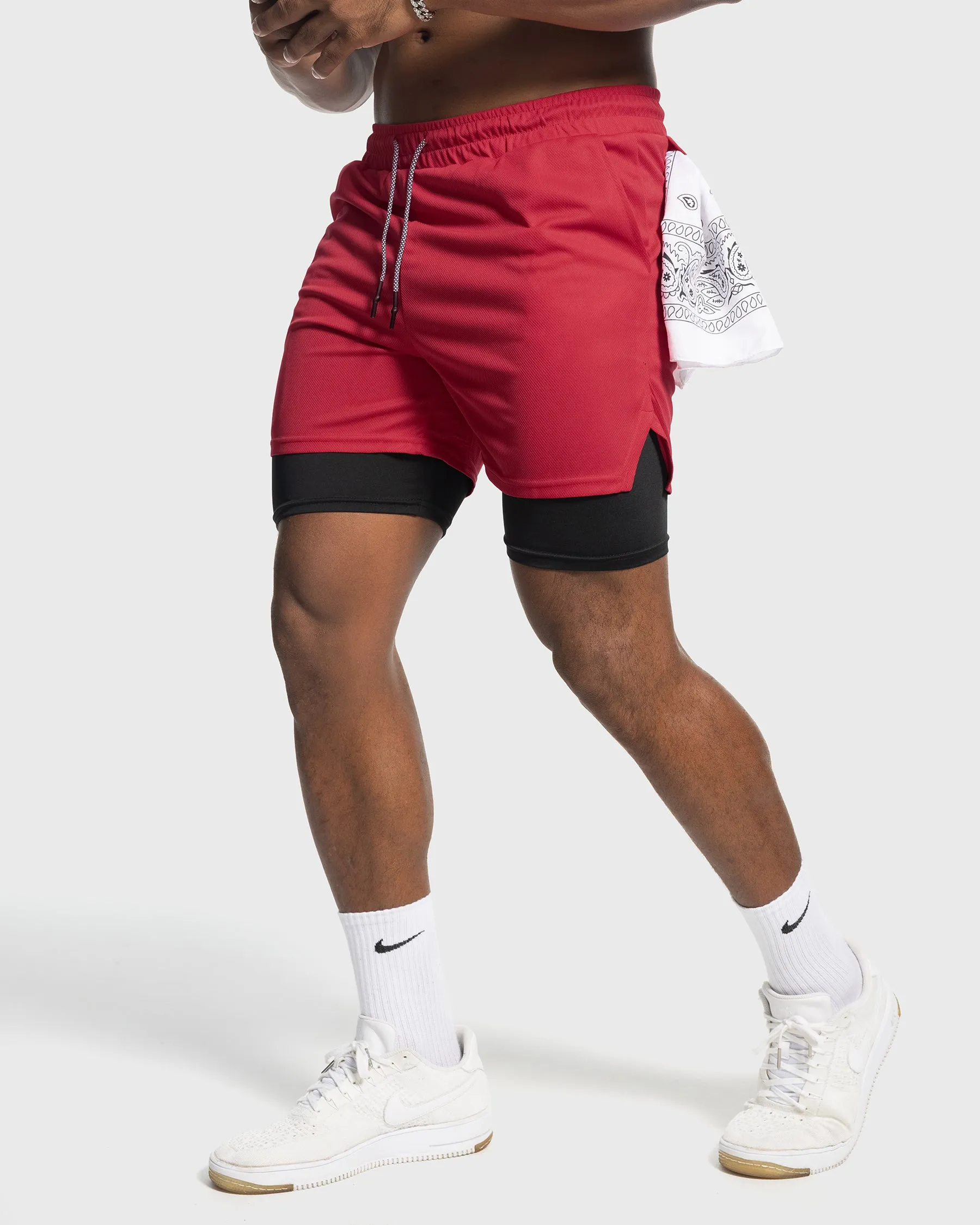 7" Kinetic Pocket Lined 2 in 1 Mesh Stretch Short