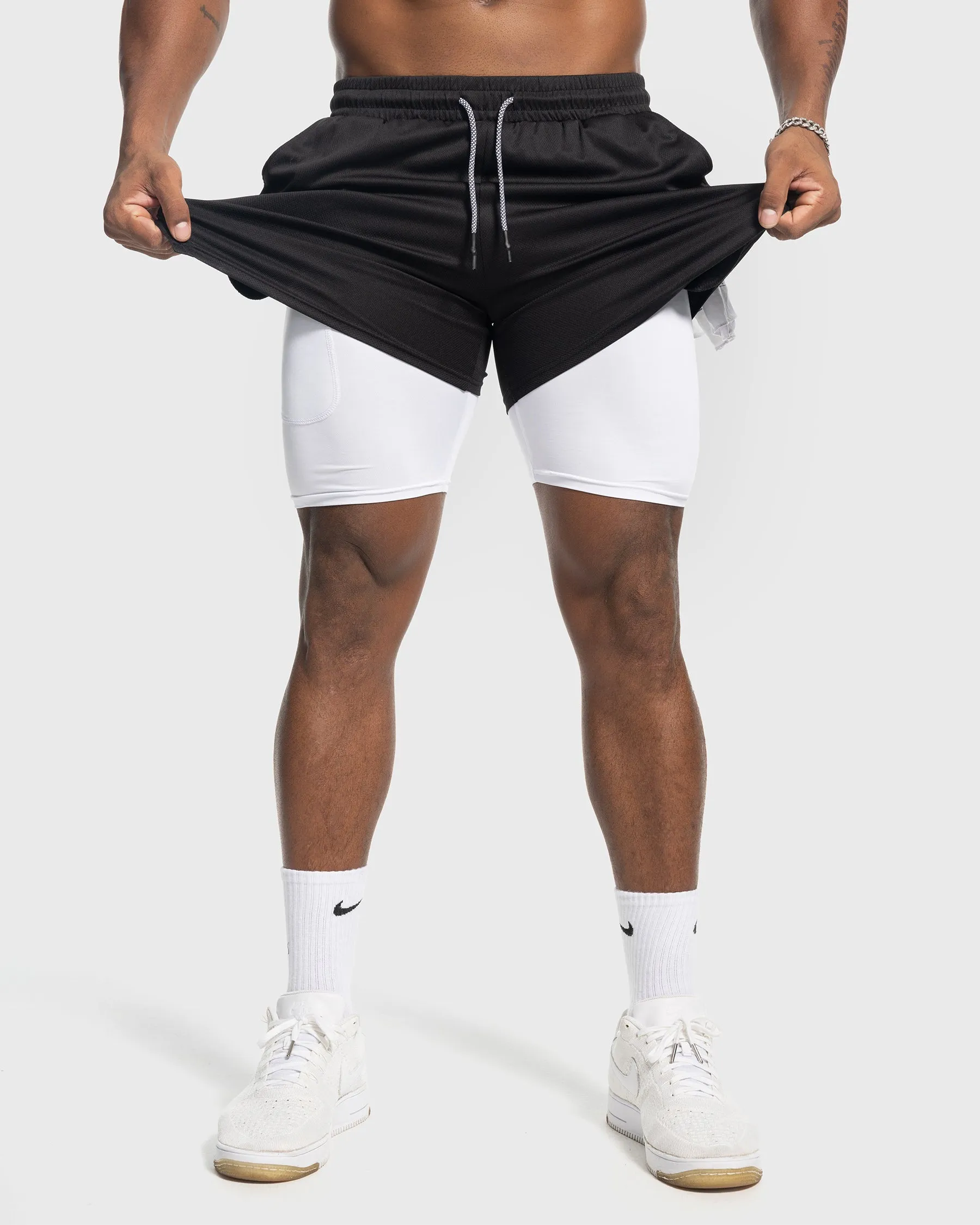 7" Kinetic Pocket Lined 2 in 1 Mesh Stretch Short