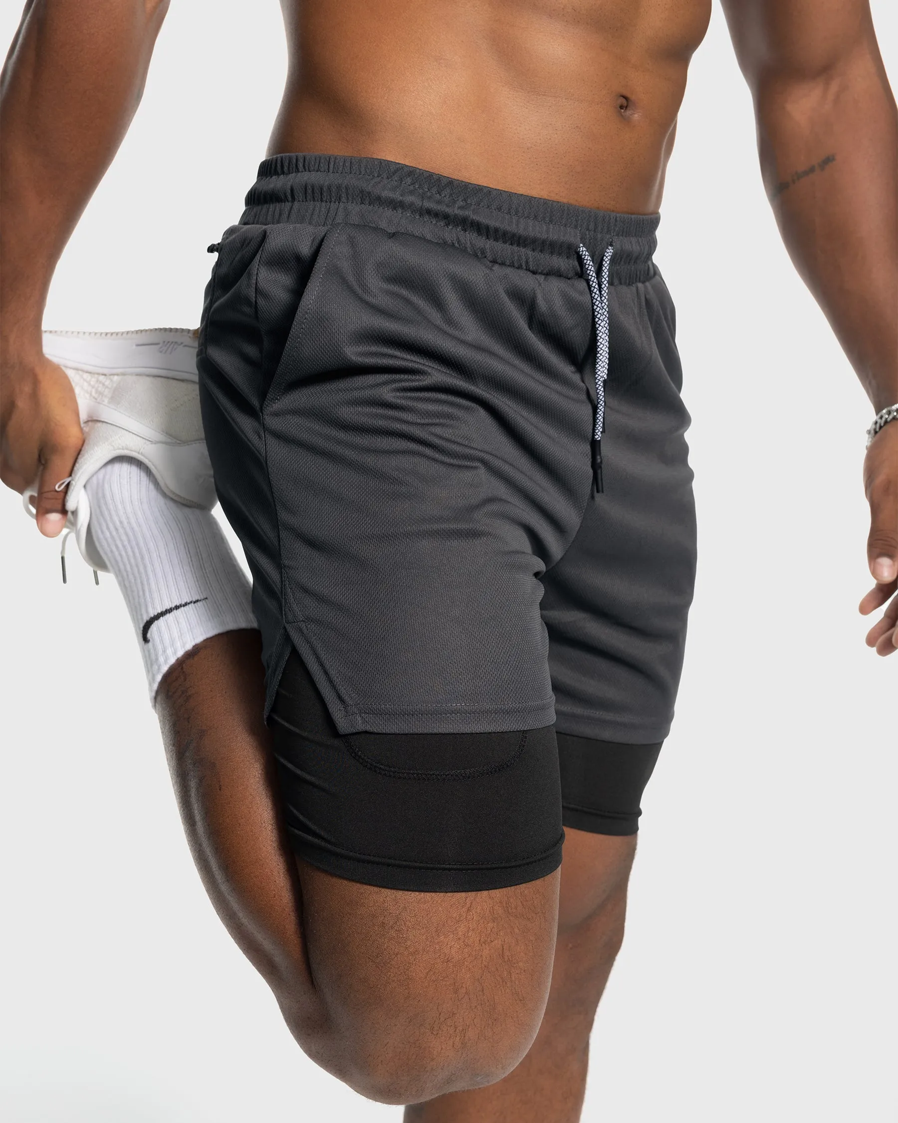 7" Kinetic Pocket Lined 2 in 1 Mesh Stretch Short