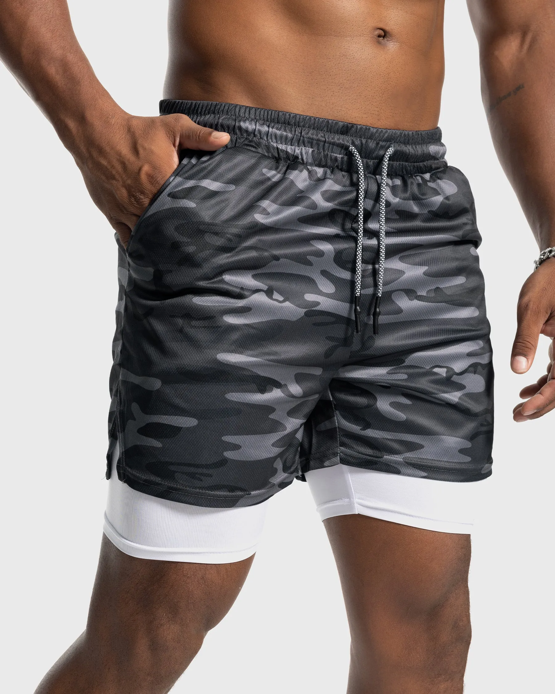 7" Kinetic Pocket Lined 2 in 1 Mesh Stretch Short