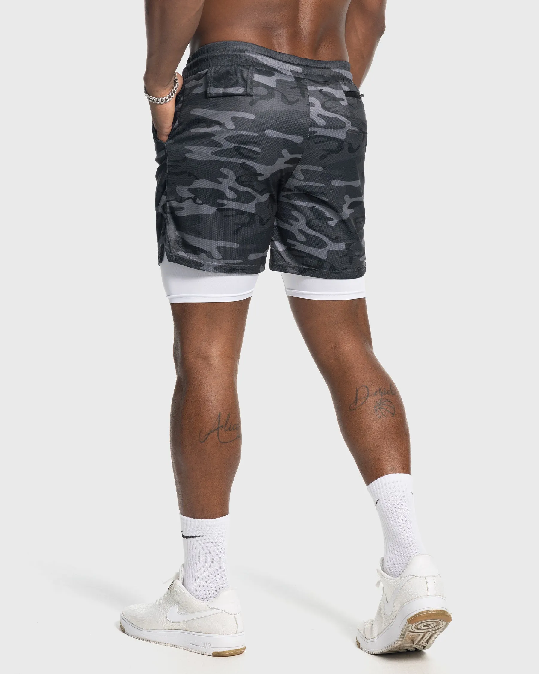 7" Kinetic Pocket Lined 2 in 1 Mesh Stretch Short