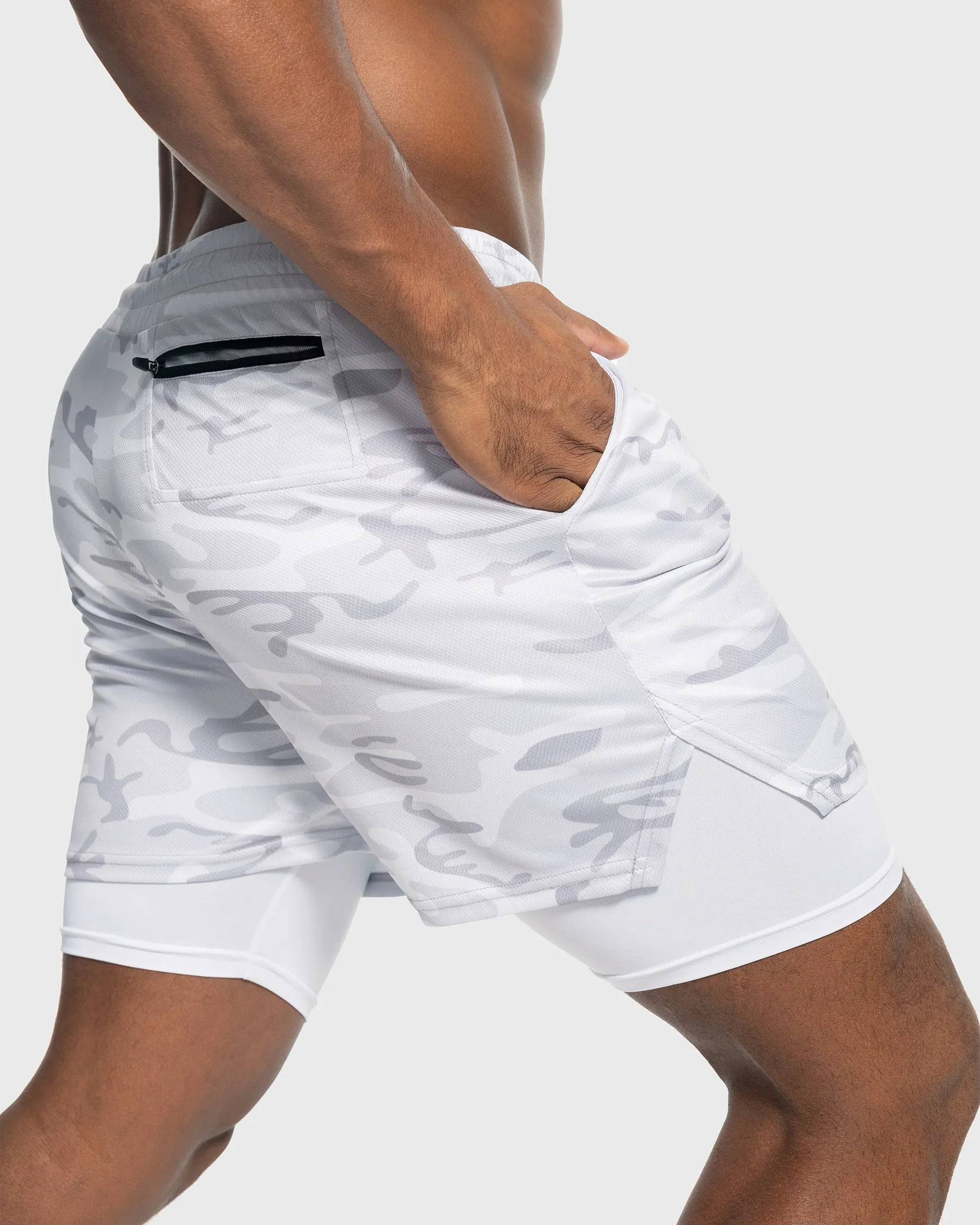 7" Kinetic Pocket Lined 2 in 1 Mesh Stretch Short