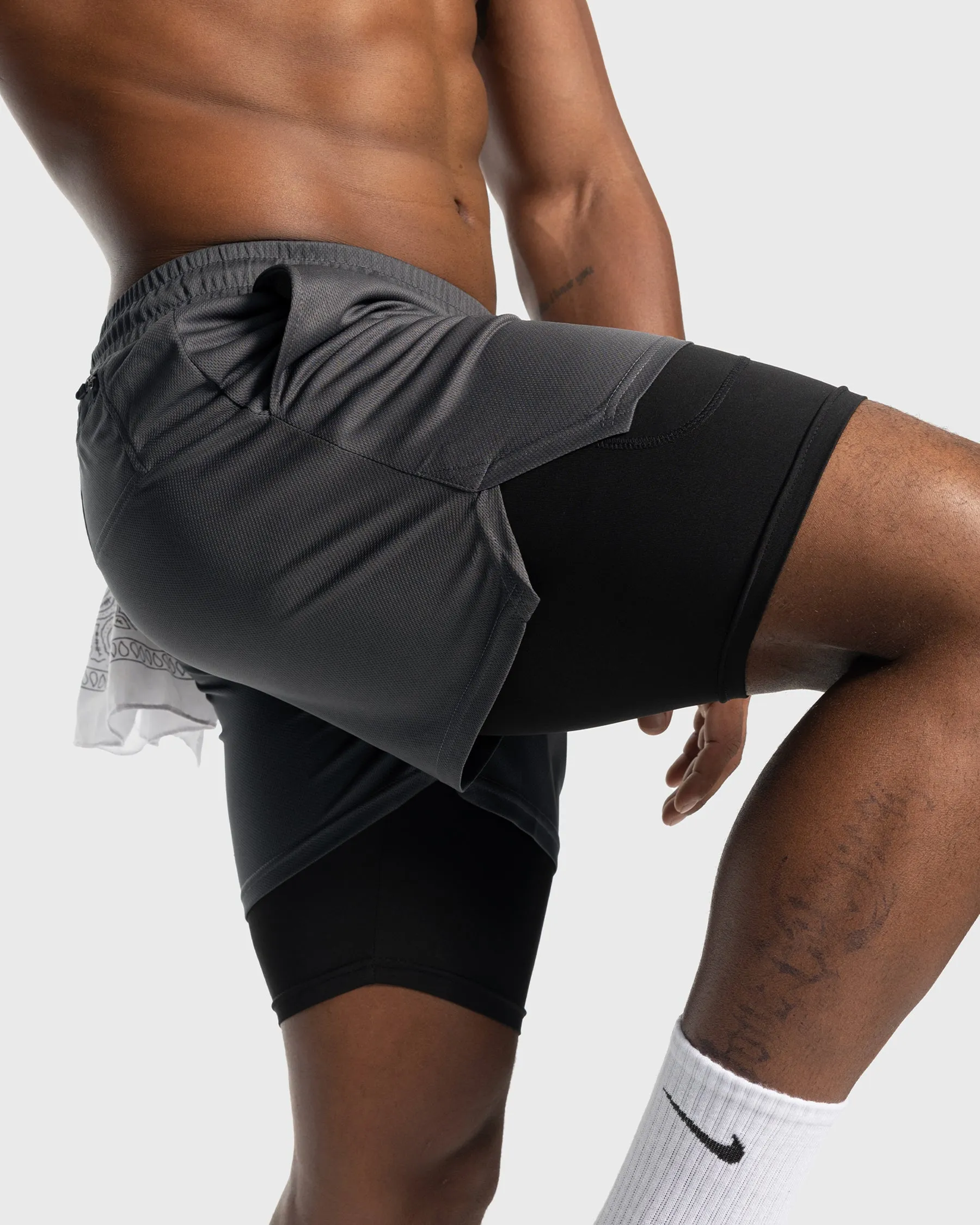 7" Kinetic Pocket Lined 2 in 1 Mesh Stretch Short