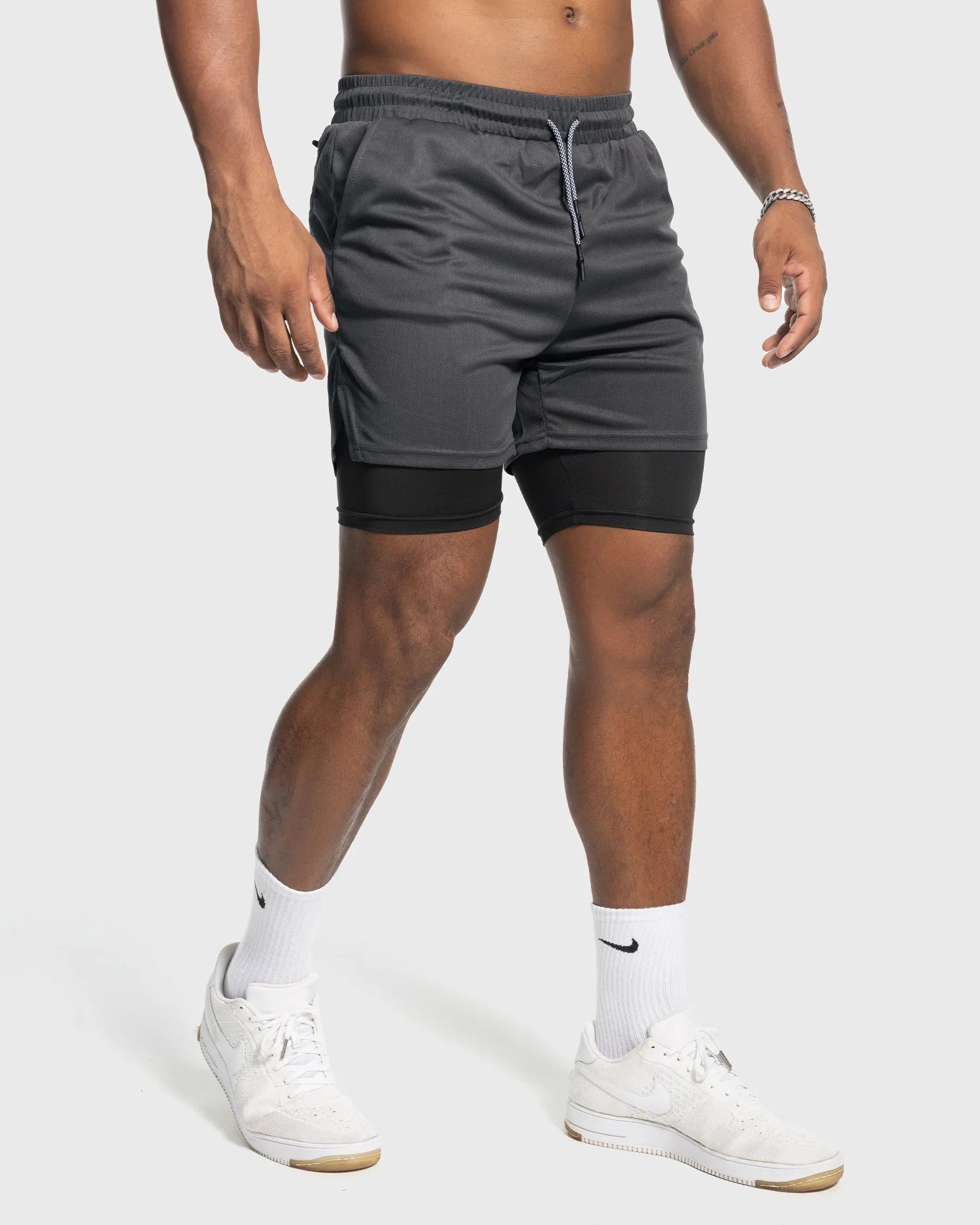7" Kinetic Pocket Lined 2 in 1 Mesh Stretch Short
