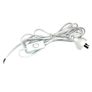 Acc. - Flex and Plug Switched Lead Dbins BLK/CLR/WHT