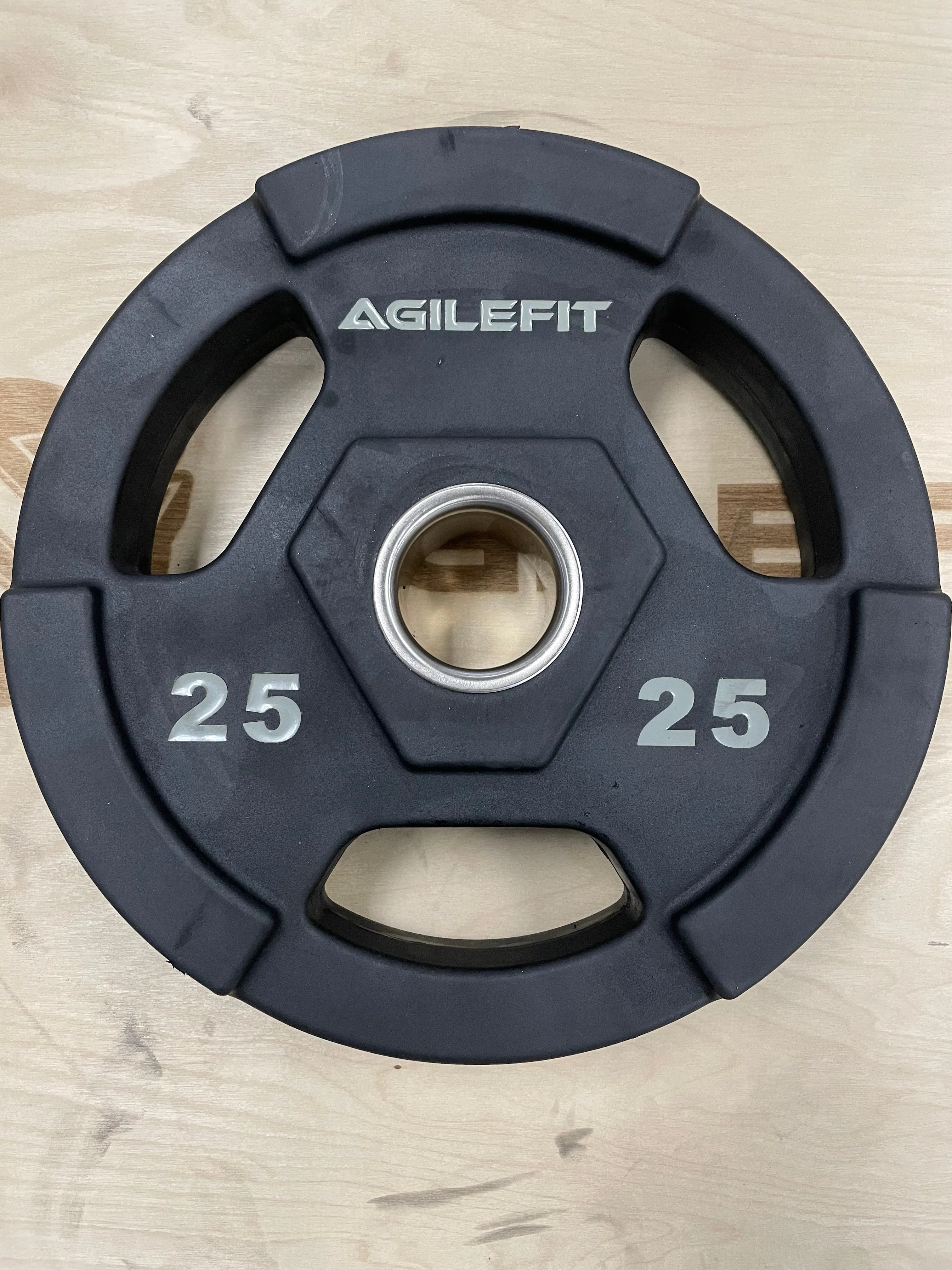 AgileFit Laser Rubber Olympic Grip Plates