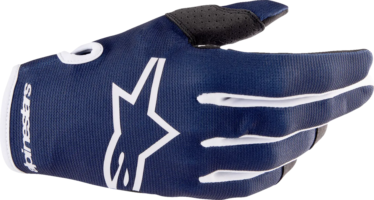 ALPINESTARS Radar Gloves Night Navy/White Lg 3561823-7120-L
