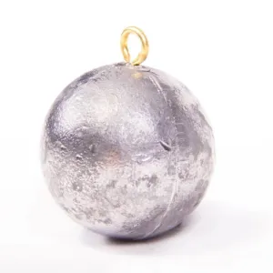 Bullet Weights Cannon Ball Sinkers Size 16 oz. 5/bx, Multi, (CB1600)