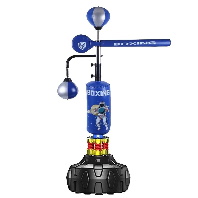 Children Adult Reaction Ball Rotation Training Equipment - Adult Model Blue Universe