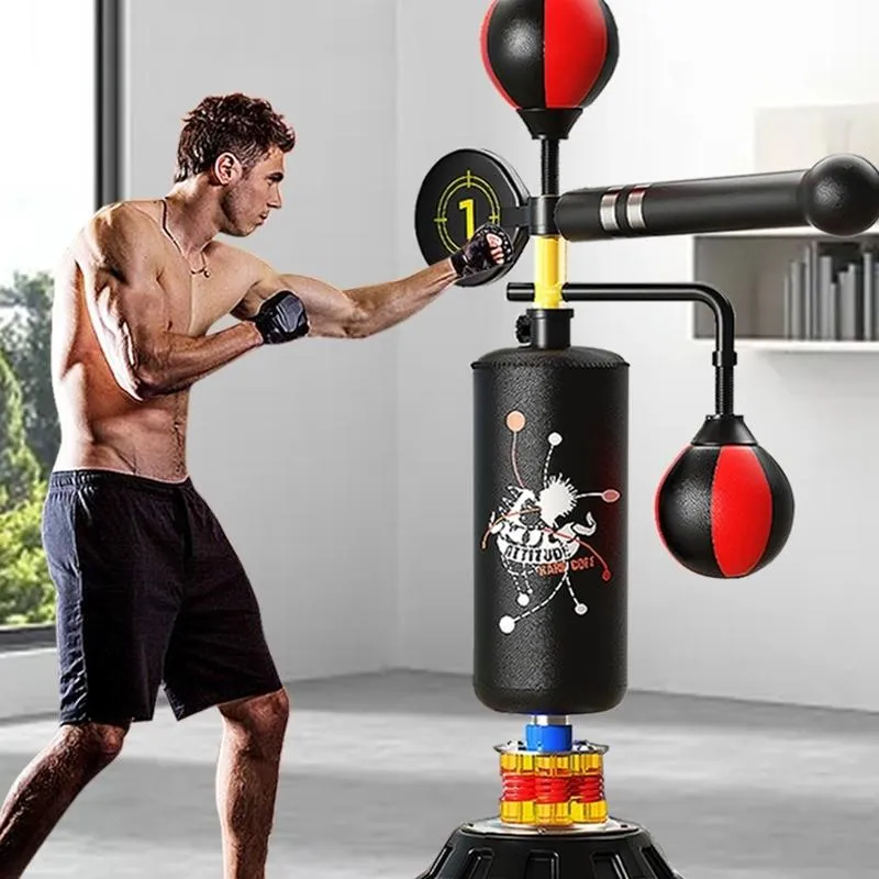 Children Adult Reaction Ball Rotation Training Equipment - Adult Model Blue Universe