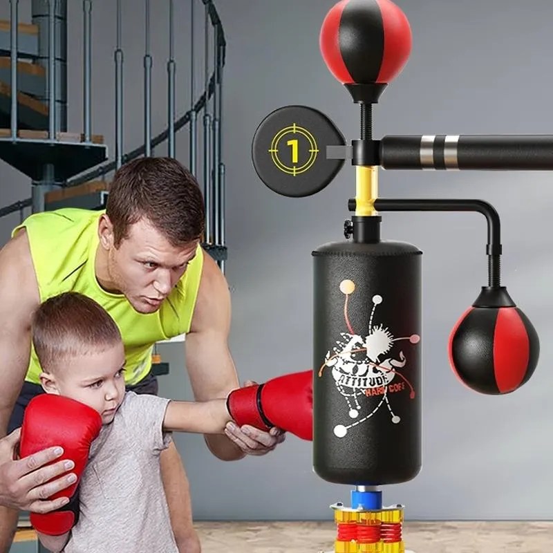 Children Adult Reaction Ball Rotation Training Equipment - Children Model White Green