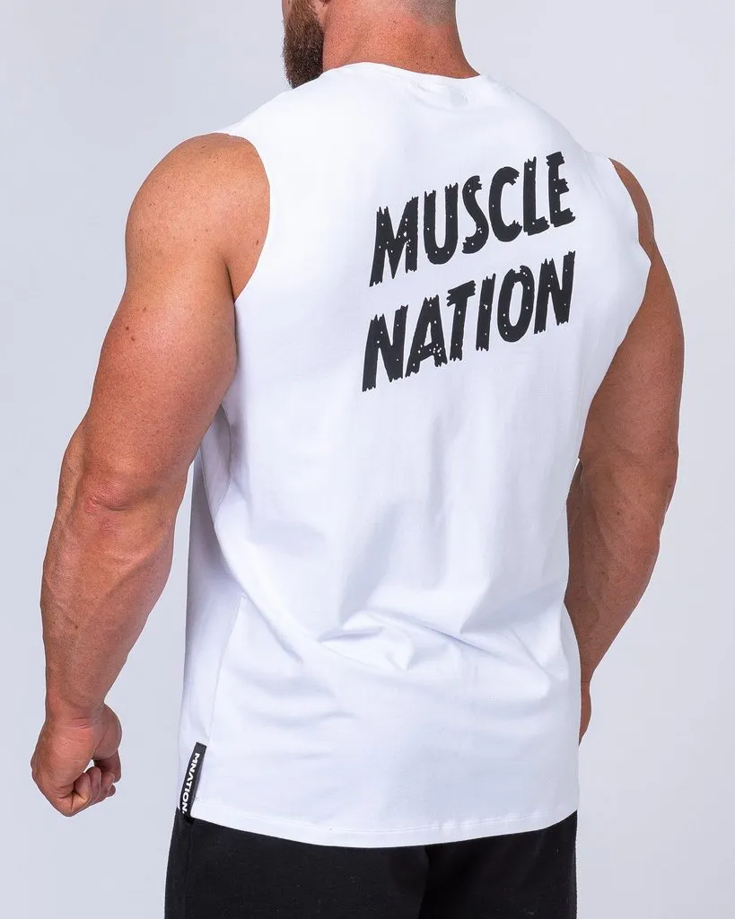 Classic Muscle Tank - White