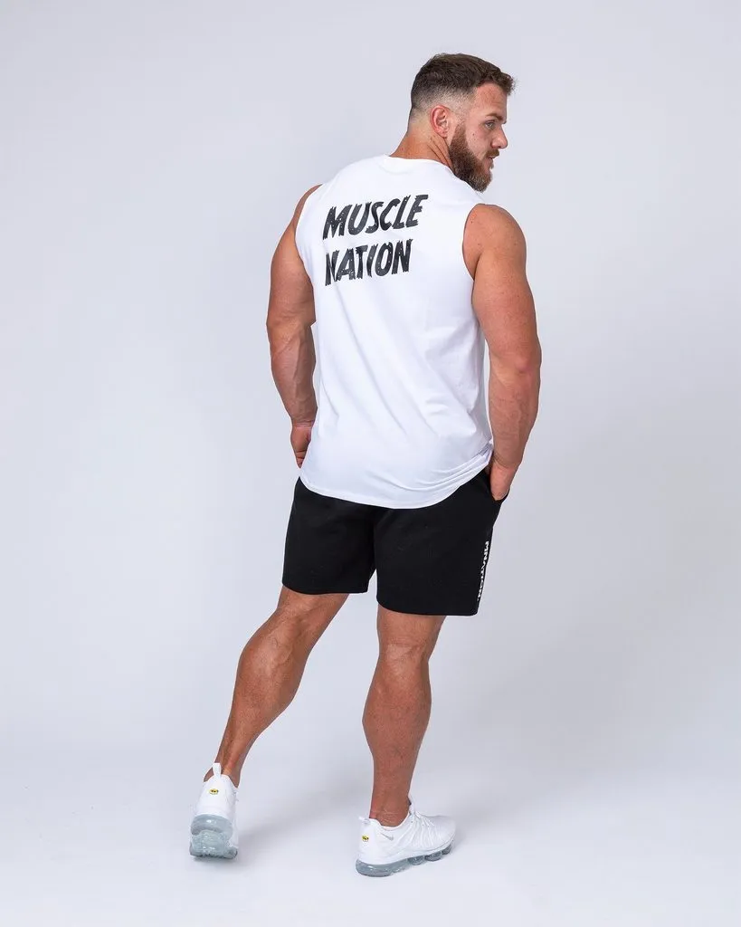 Classic Muscle Tank - White