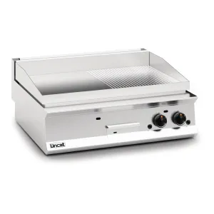 DM547 Lincat Opus 800 Half Ribbed Natural/LPG Griddle OG8202/R