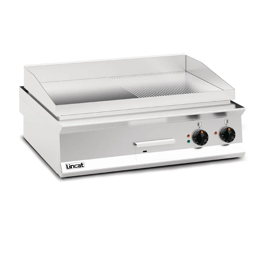 DM551 Lincat Opus 800 Half Ribbed Griddle OE8206/R