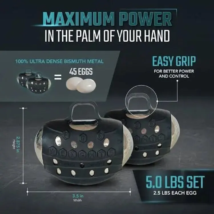 Egg Weights 5 lb Set Knockout Max