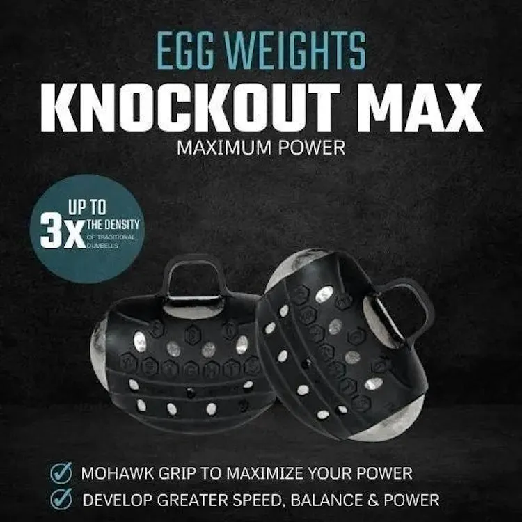 Egg Weights 5 lb Set Knockout Max