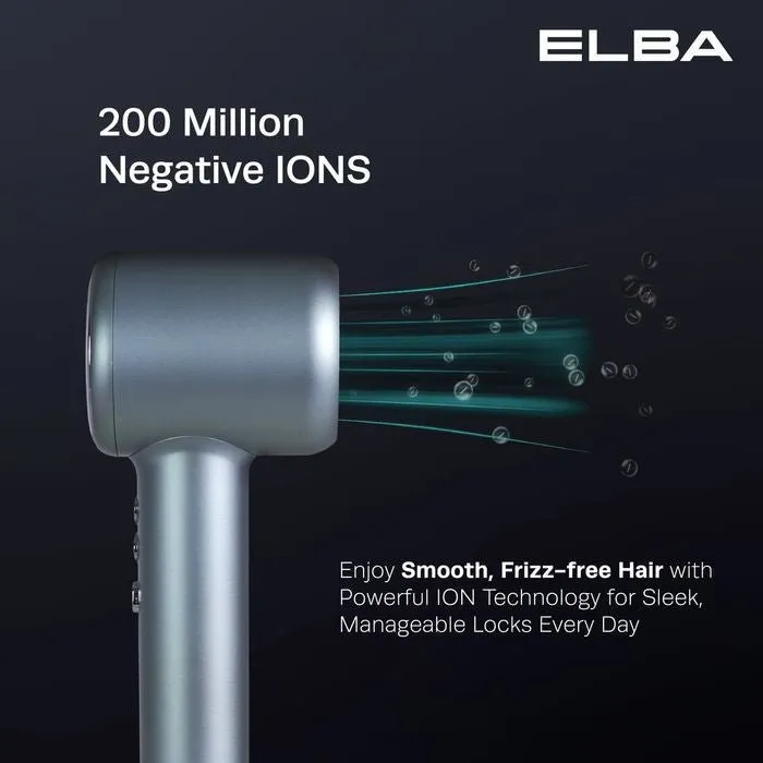 Elba EHD-Q4643D (BL) Hair Dryer AirLux 1600W Candy Blue