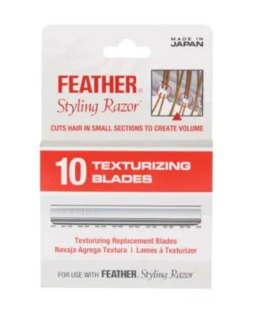 Feather Texturizing Blades (10 blade dispenser)