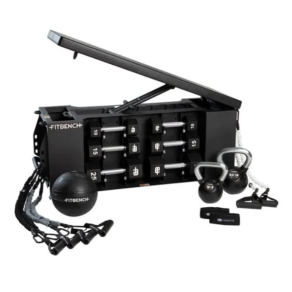 FitBench One - All In One Bench With Weights and Storage