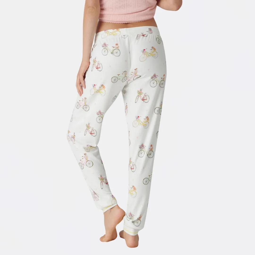 Floral Market Jammie Pant (Ivory)