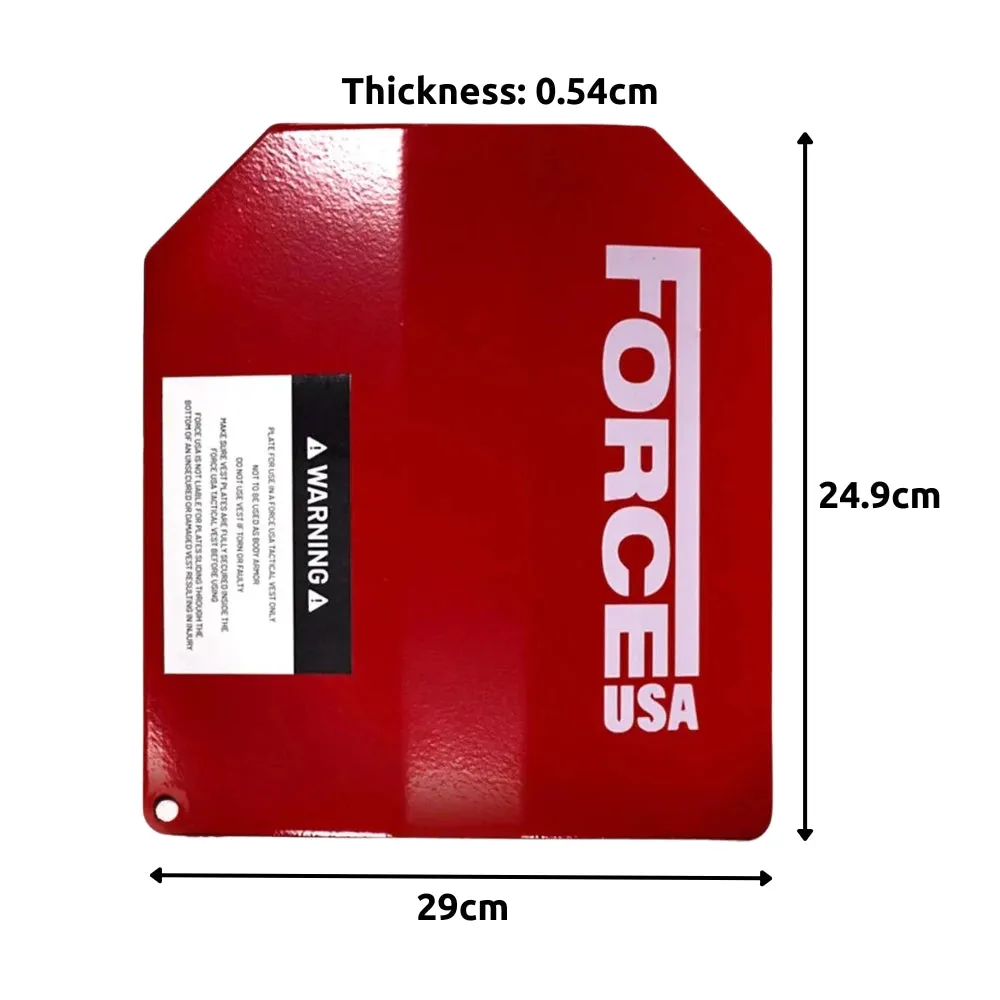 Force USA 4kg Curved Weight Vest Plates (Pair of 2kg)