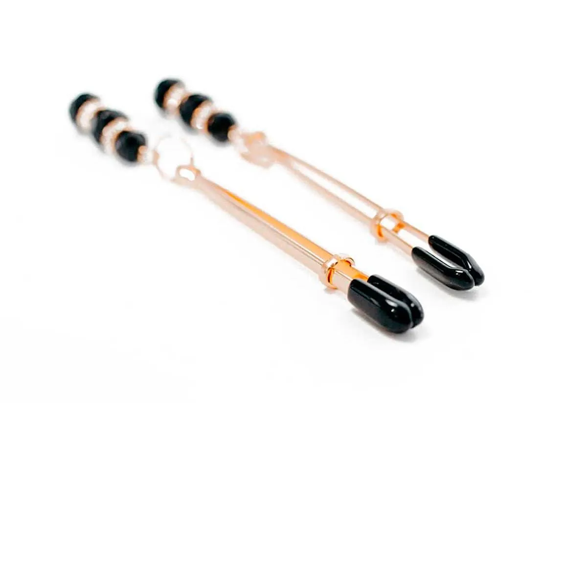 Gold Bling Nipple Clamps