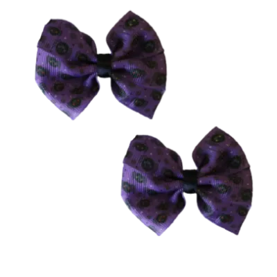Halloween Hair Accessories - Spooky Spiders Bella Hair Bow
