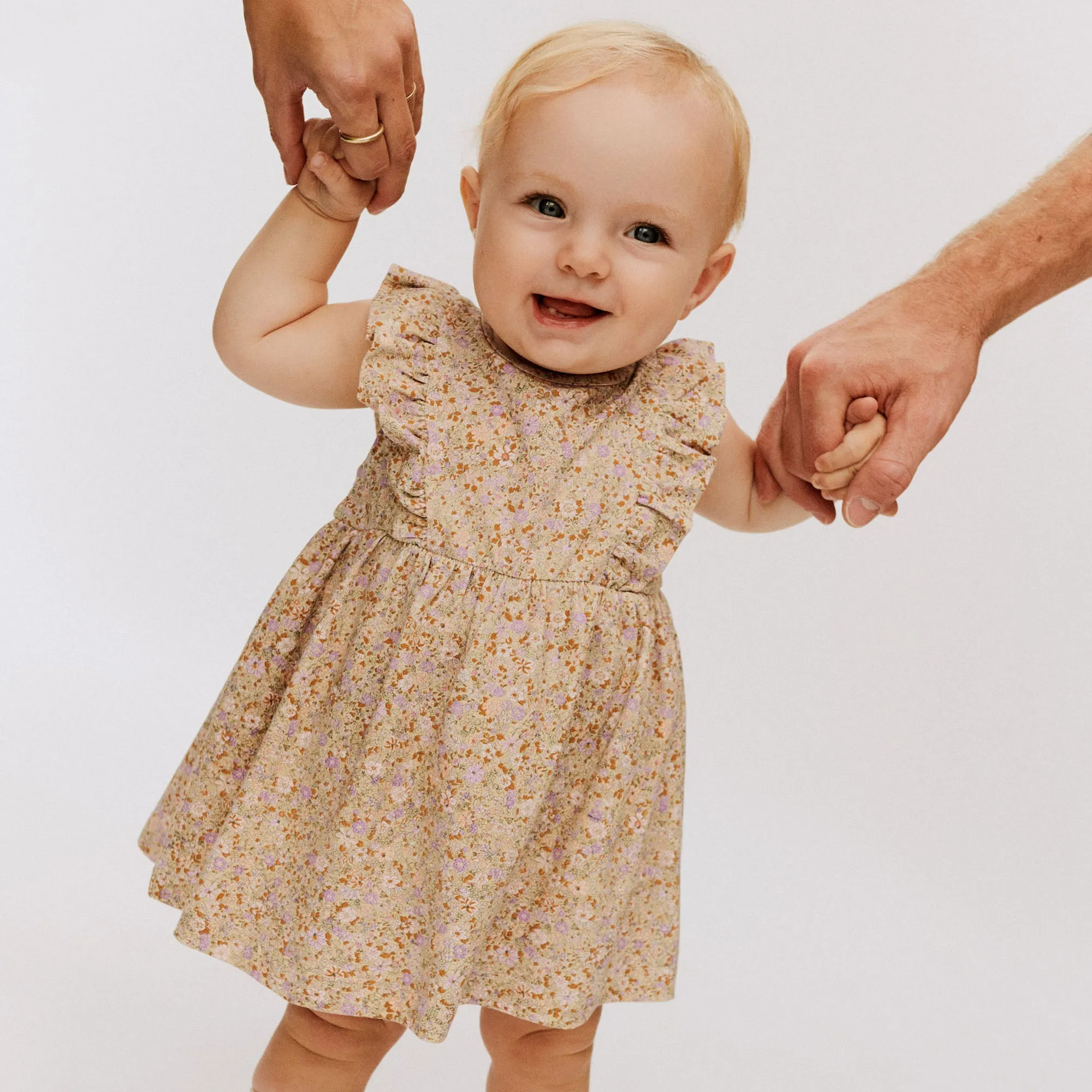 Jersey Dress Suit Vianna - lilac flower meadow