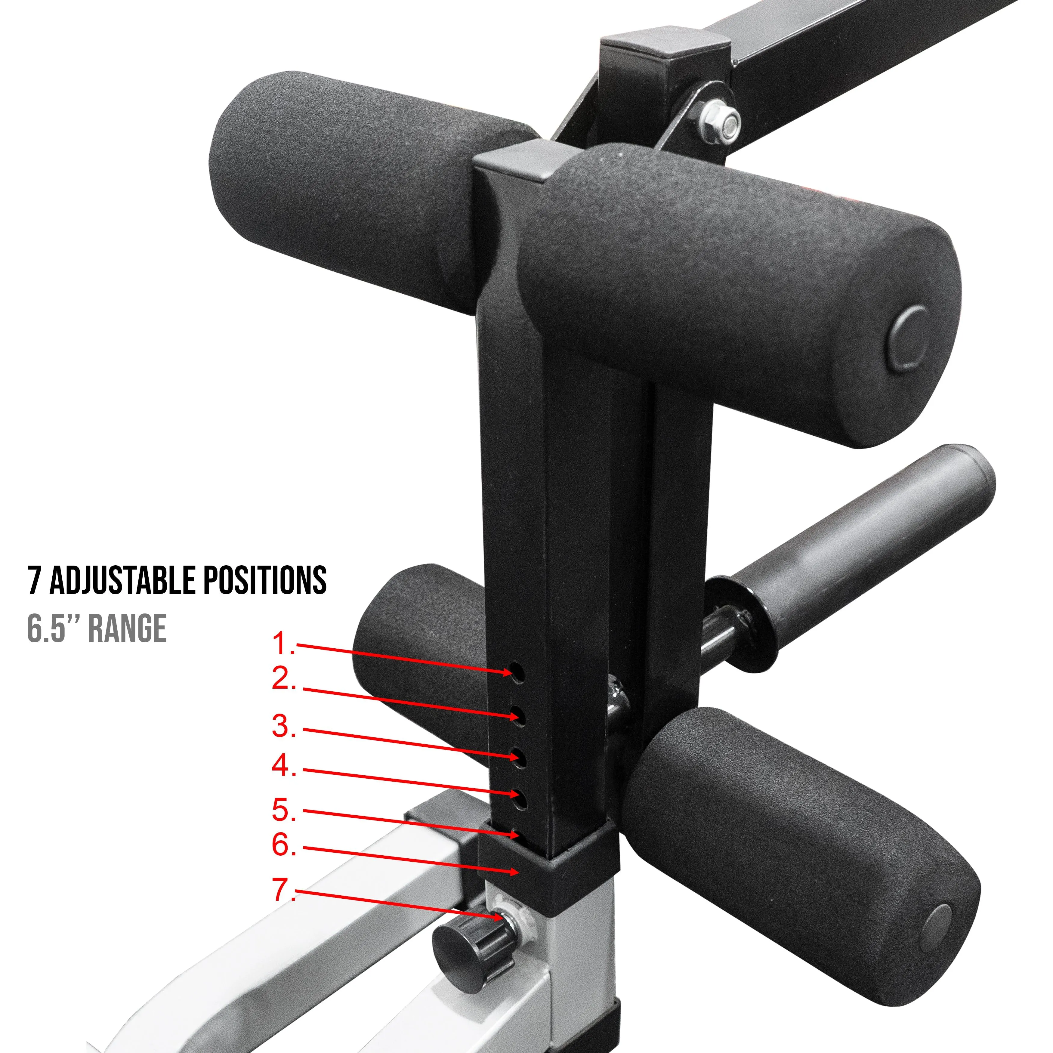 Leg Curl / Extension Attachment for Weight Benches
