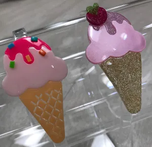 Lilies & Roses Ice Cream Cone Headbands