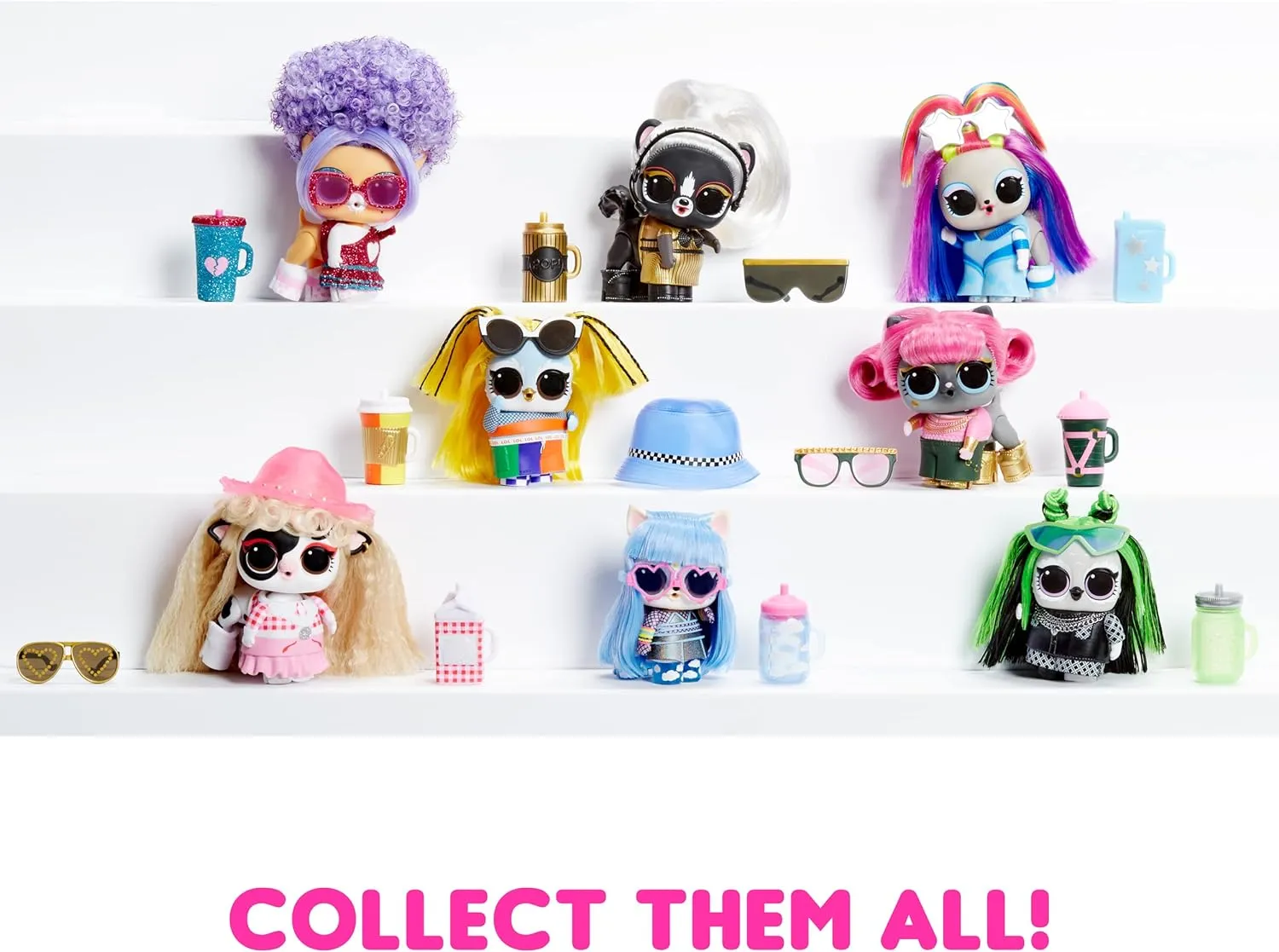 LOL Surprise Hair Dolls (Styles Vary)