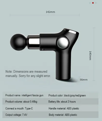 Massage Gun Percussion Deep Massager Muscle Tissue Vibrating