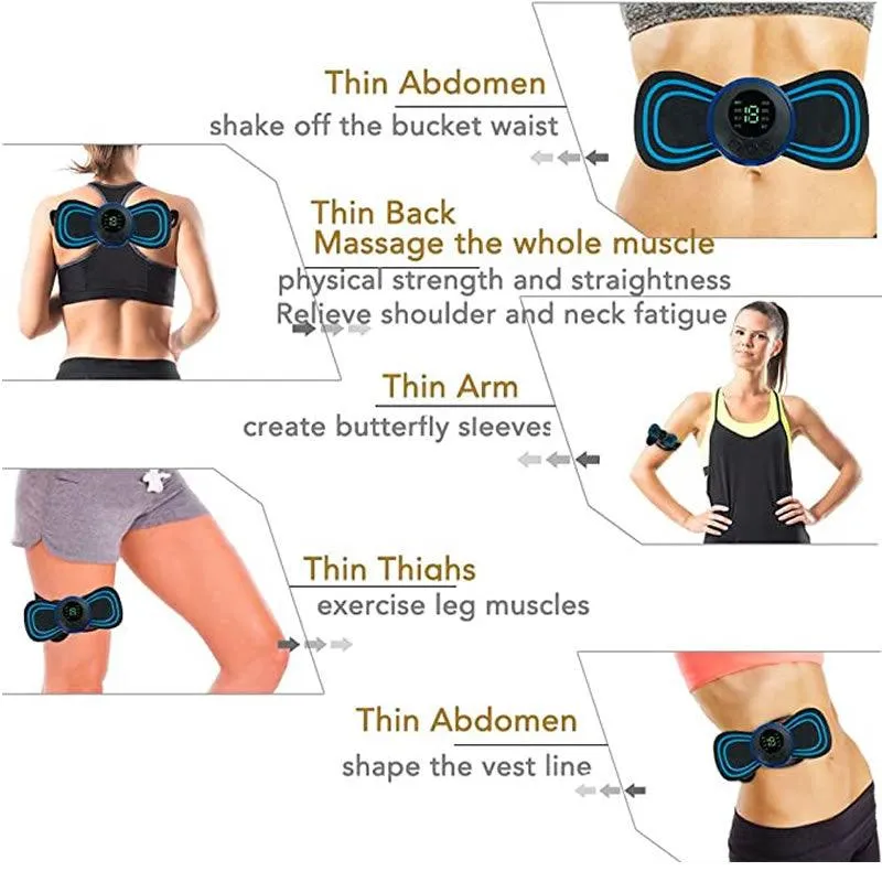 Mini Ems Muscle Stimulator Ad-460