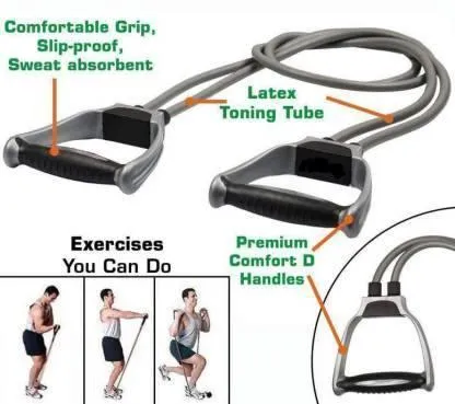 NAS Rasistance Band Resistance Tube  (Grey)