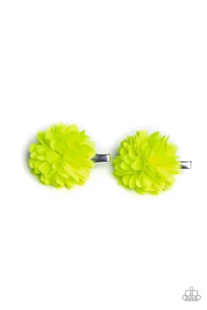 Paparazzi Hair Accessories ~ Neatly Neon - Yellow