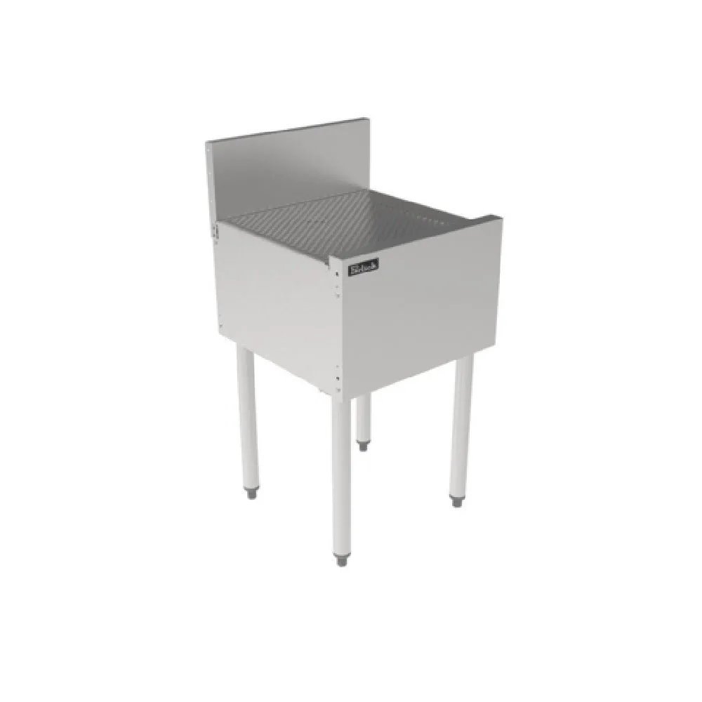 Perlick TS21DB TS Series Underbar Drainboard 21"W X 18-9/16"D Pitched Drainboard Top