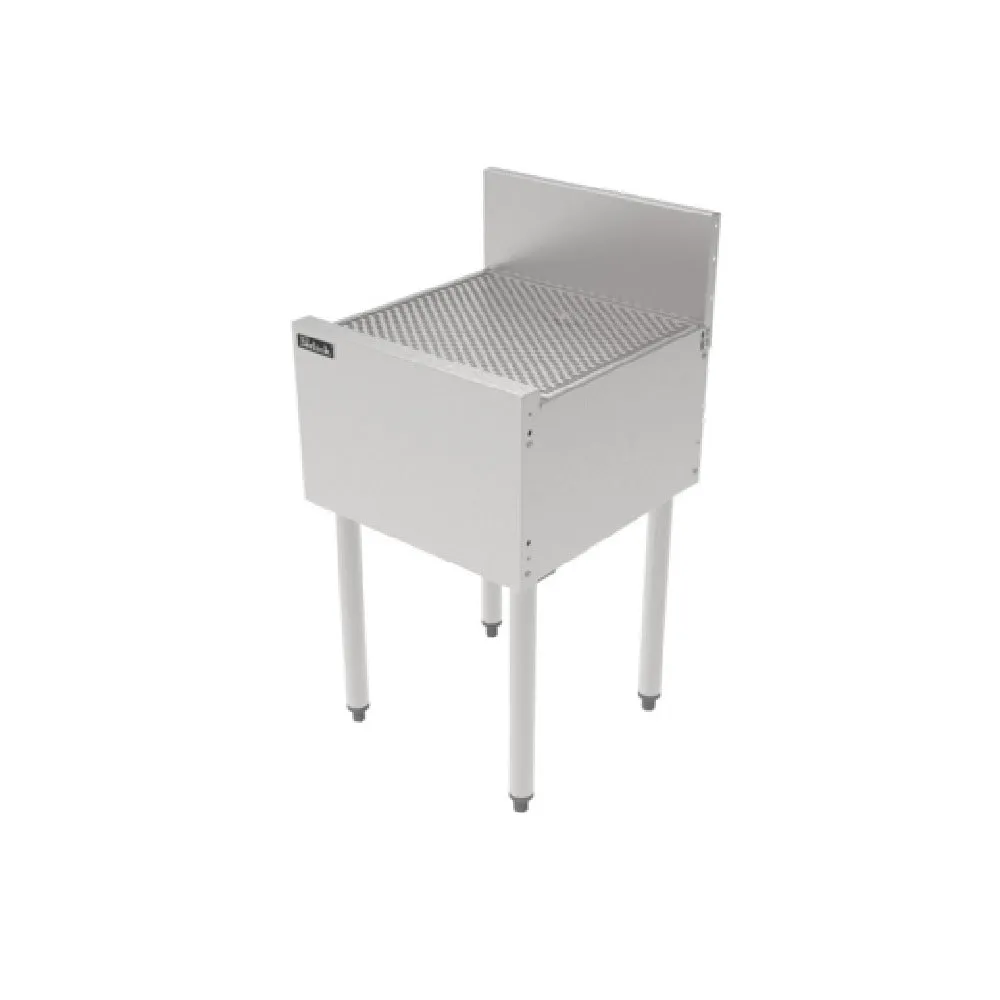 Perlick TS21DB TS Series Underbar Drainboard 21"W X 18-9/16"D Pitched Drainboard Top