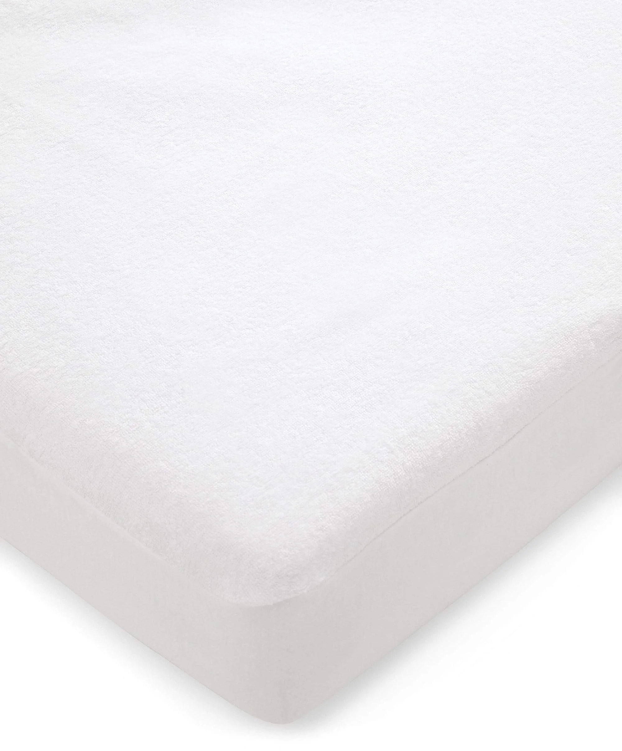 Premium Dual Core Cotbed Mattress & Anti-Allergy Terry Towelling Mattress Protector Bundle
