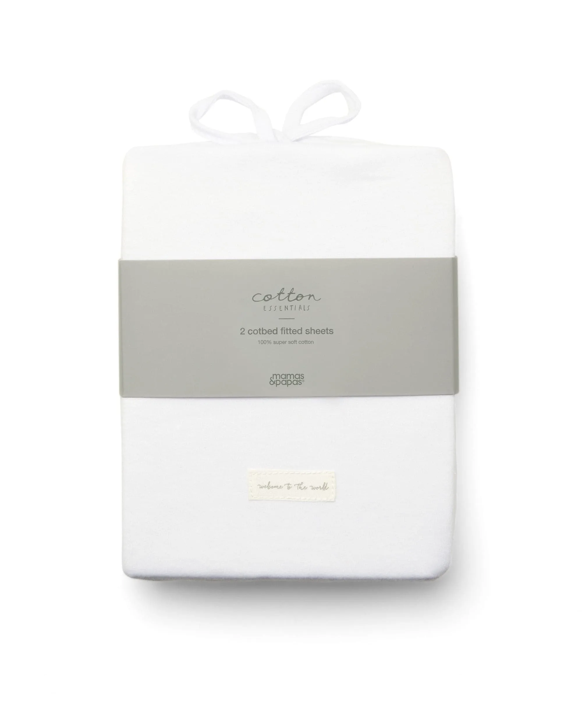 Premium Dual Core Cotbed Mattress & Cotbed Fitted Sheets (Pack of 2) Bundle