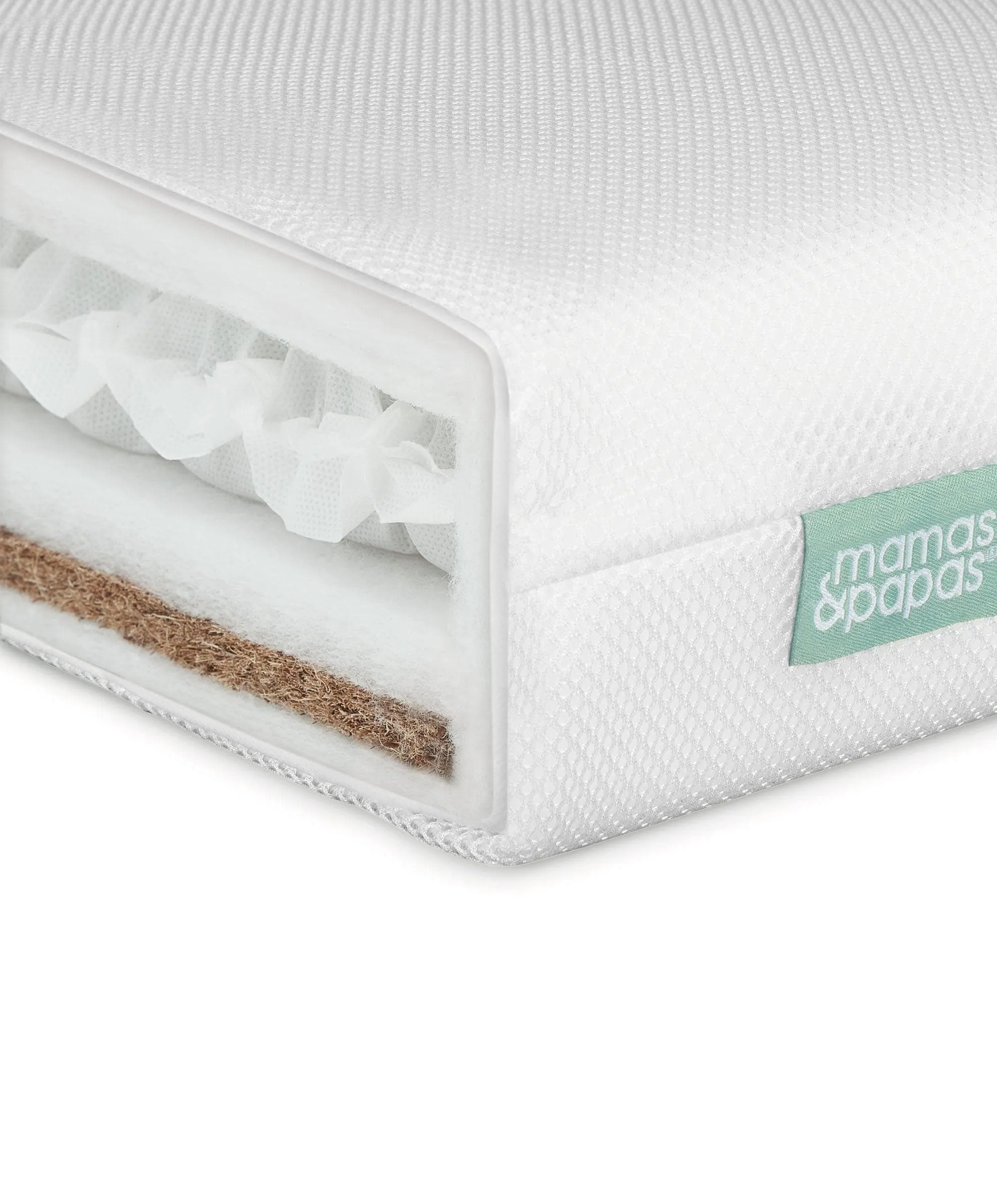 Premium Dual Core Cotbed Mattress & Cotbed Fitted Sheets (Pack of 2) Bundle