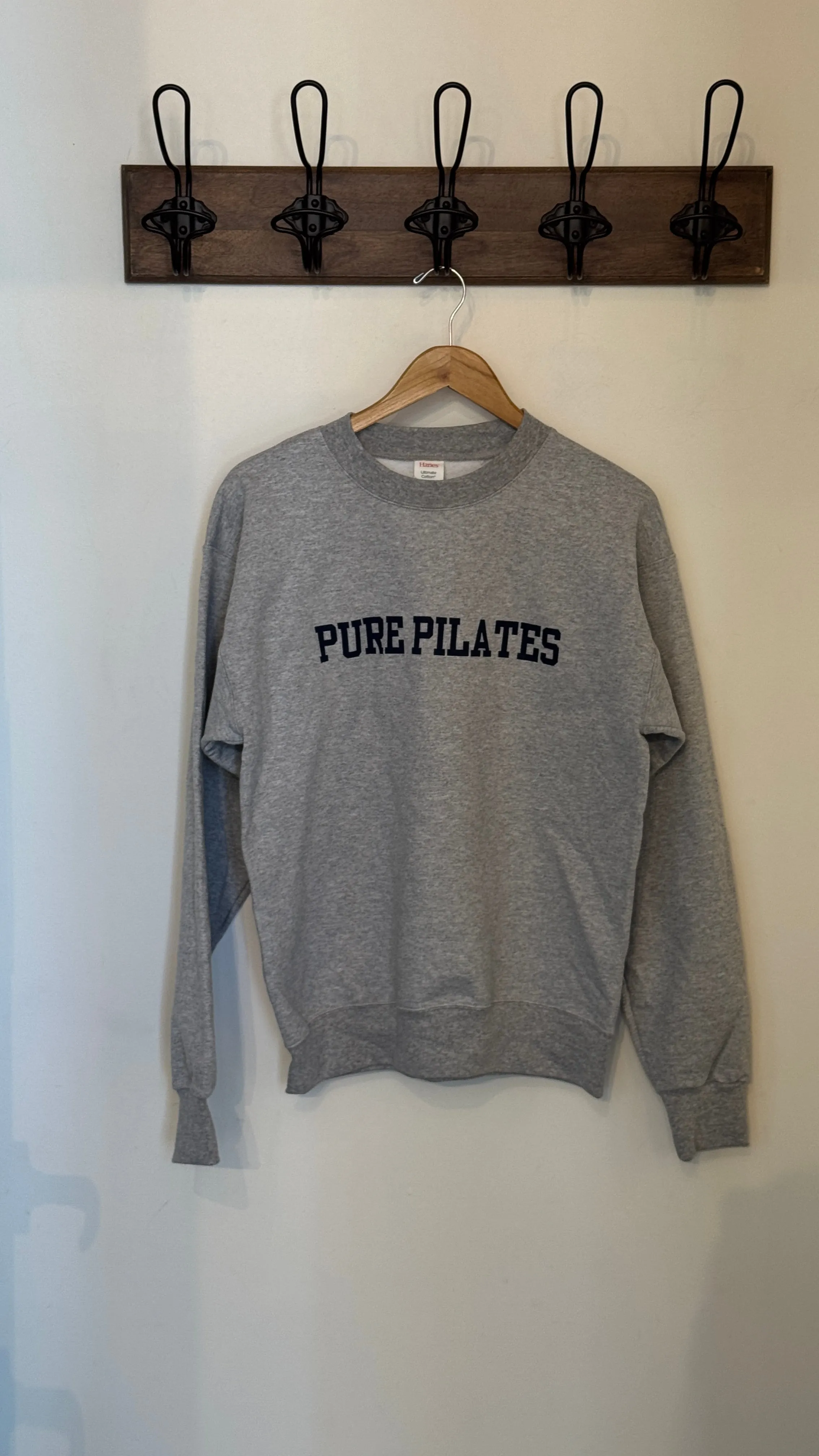 Pure Pilates Classic Pullover Grey/Navy