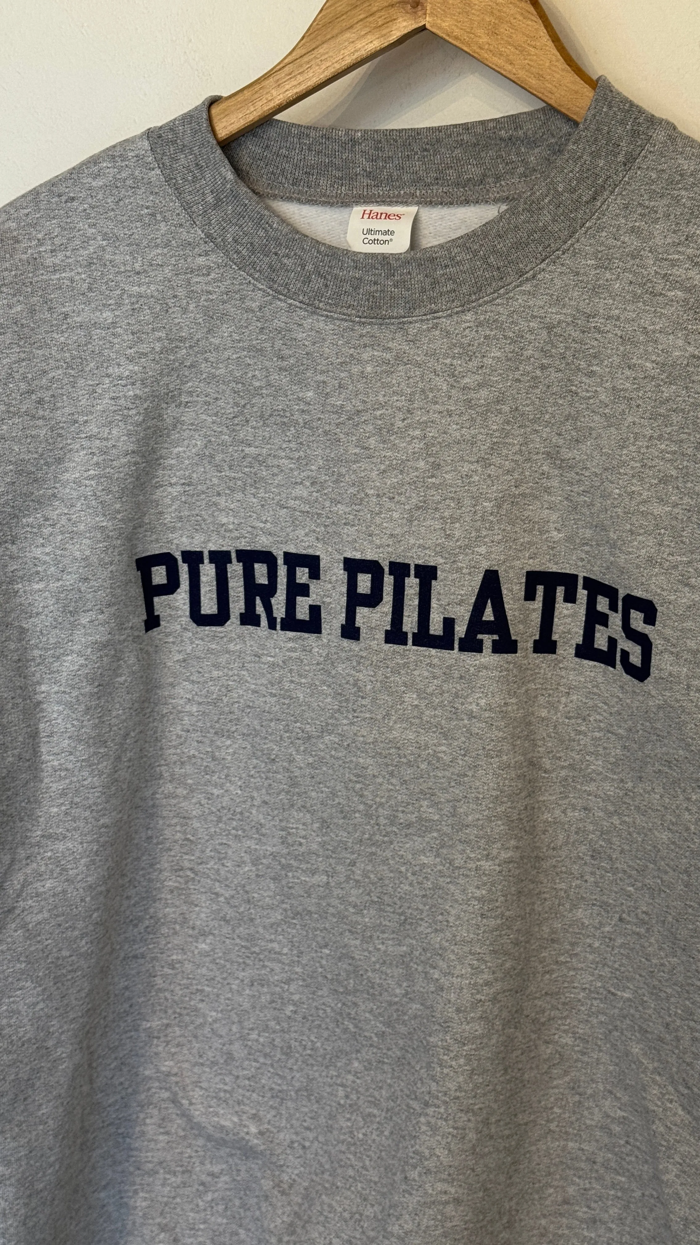 Pure Pilates Classic Pullover Grey/Navy