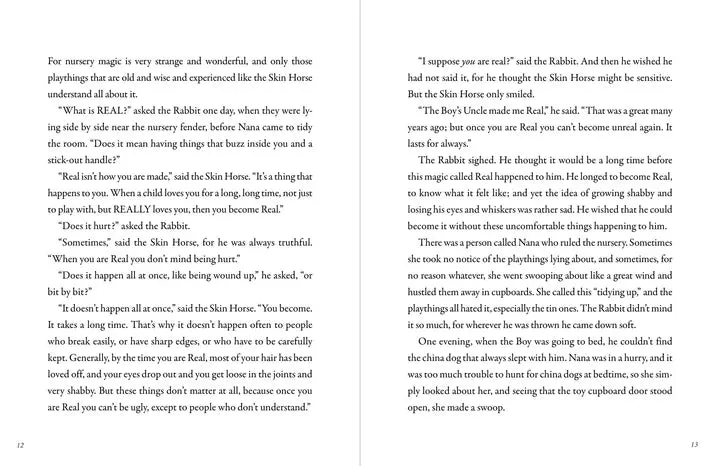 "The Velveteen Rabbit" Book
