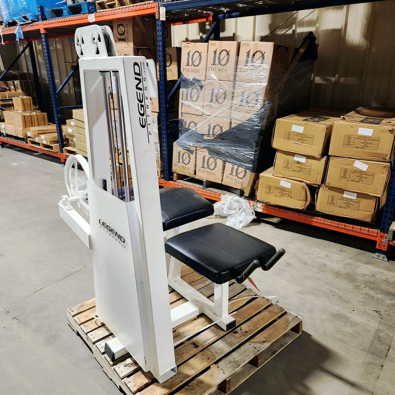 Refurbished Legend Fitness Prone Leg Curl Commercial Grade