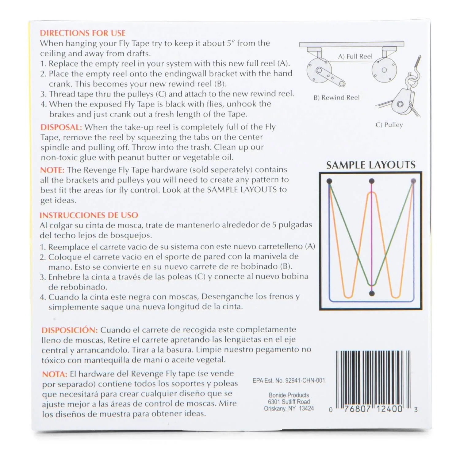 Revenge Sticky Fly Tape (& Accessories)